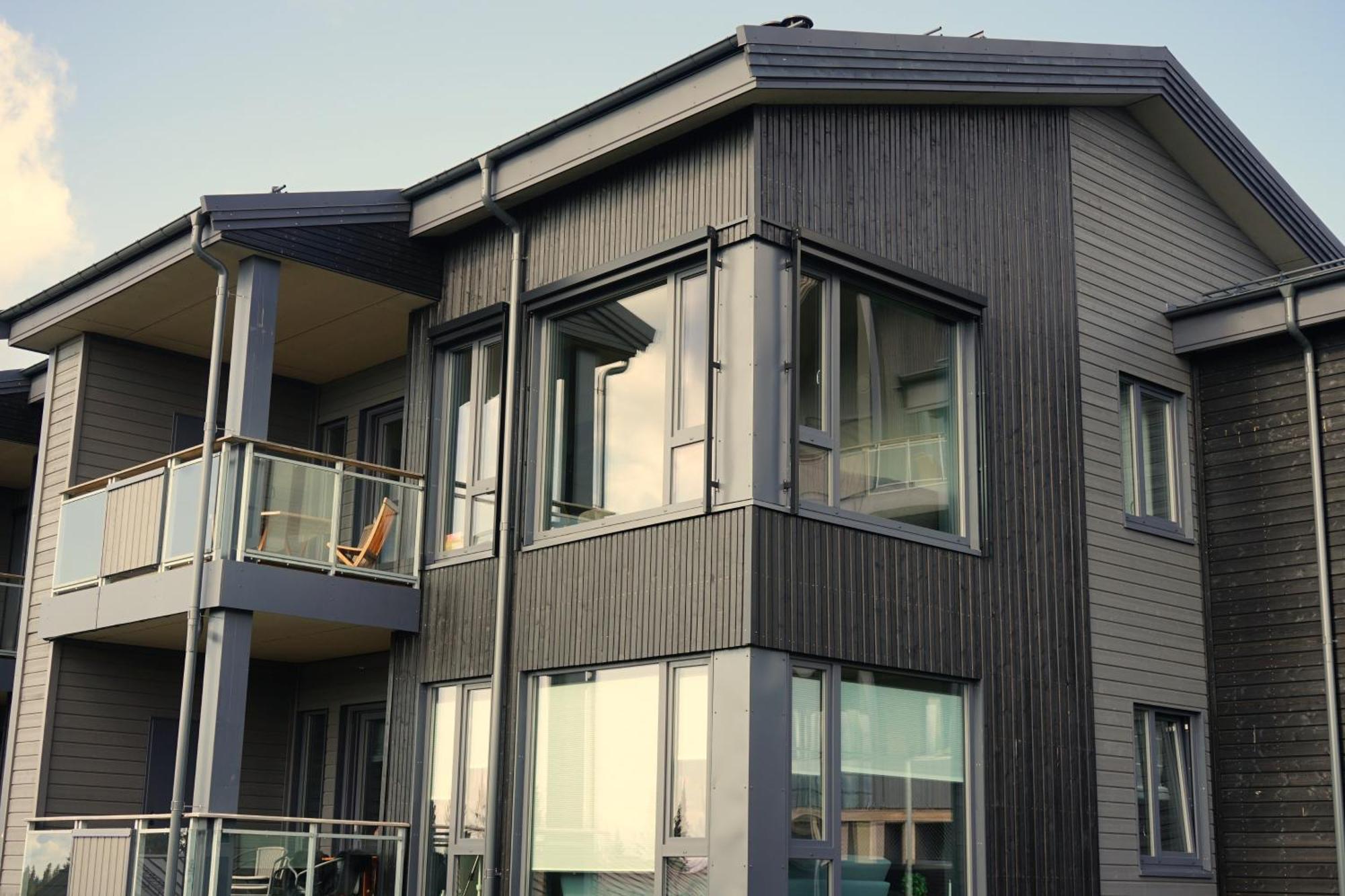 Beautiful Penthouse With Panoramic View At Sjusjoen Apartment Exterior foto