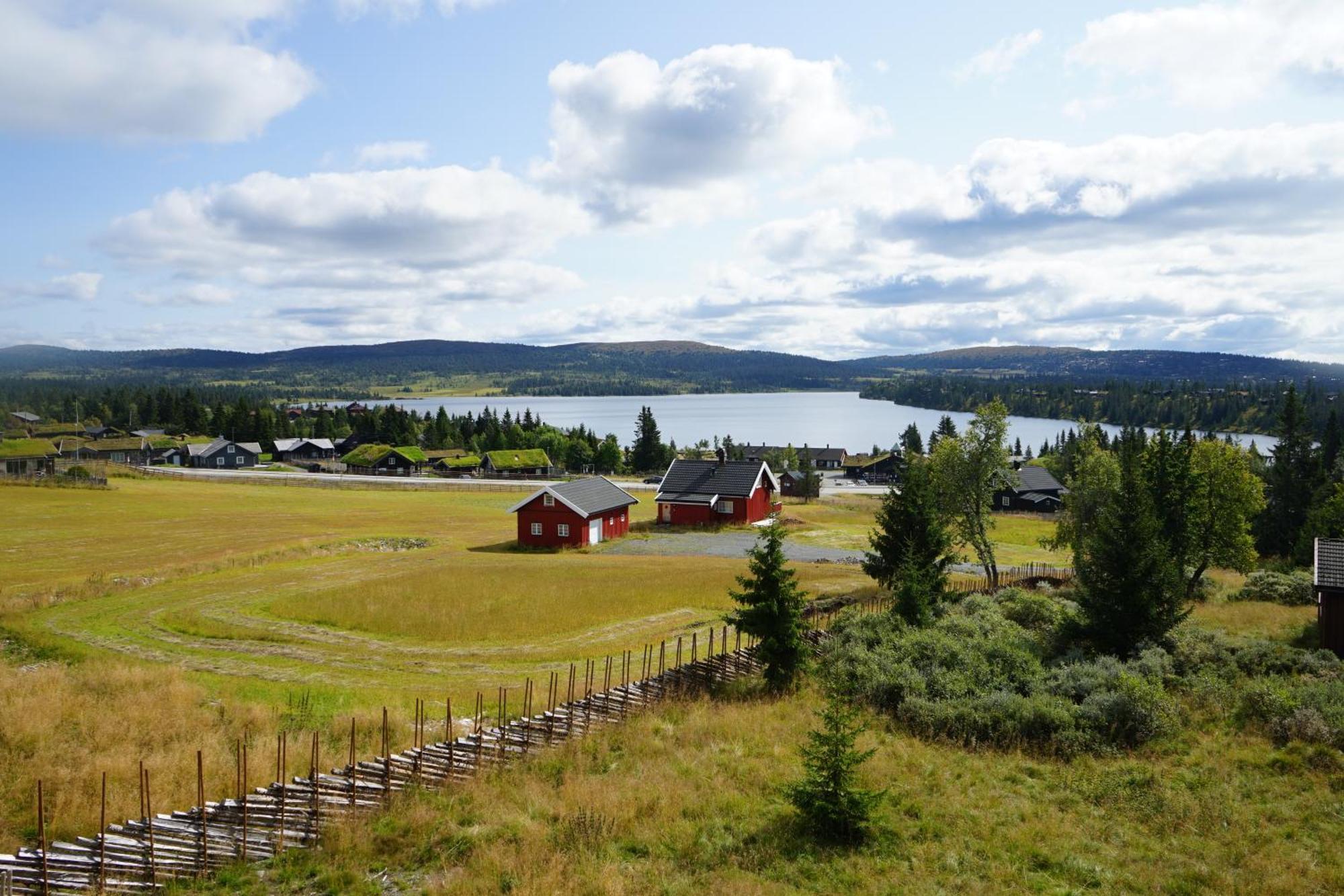 Beautiful Penthouse With Panoramic View At Sjusjoen Apartment Exterior foto